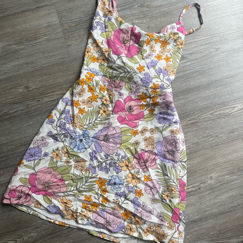 Lulus Floral Dress